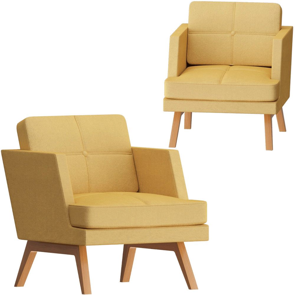 Saiwala - Armchair Trigga 2 3D Model