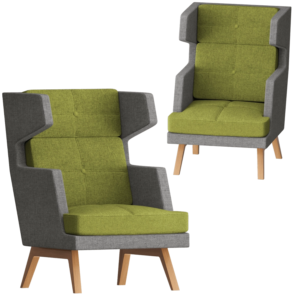 Saiwala - Armchair Trigga 3D Model