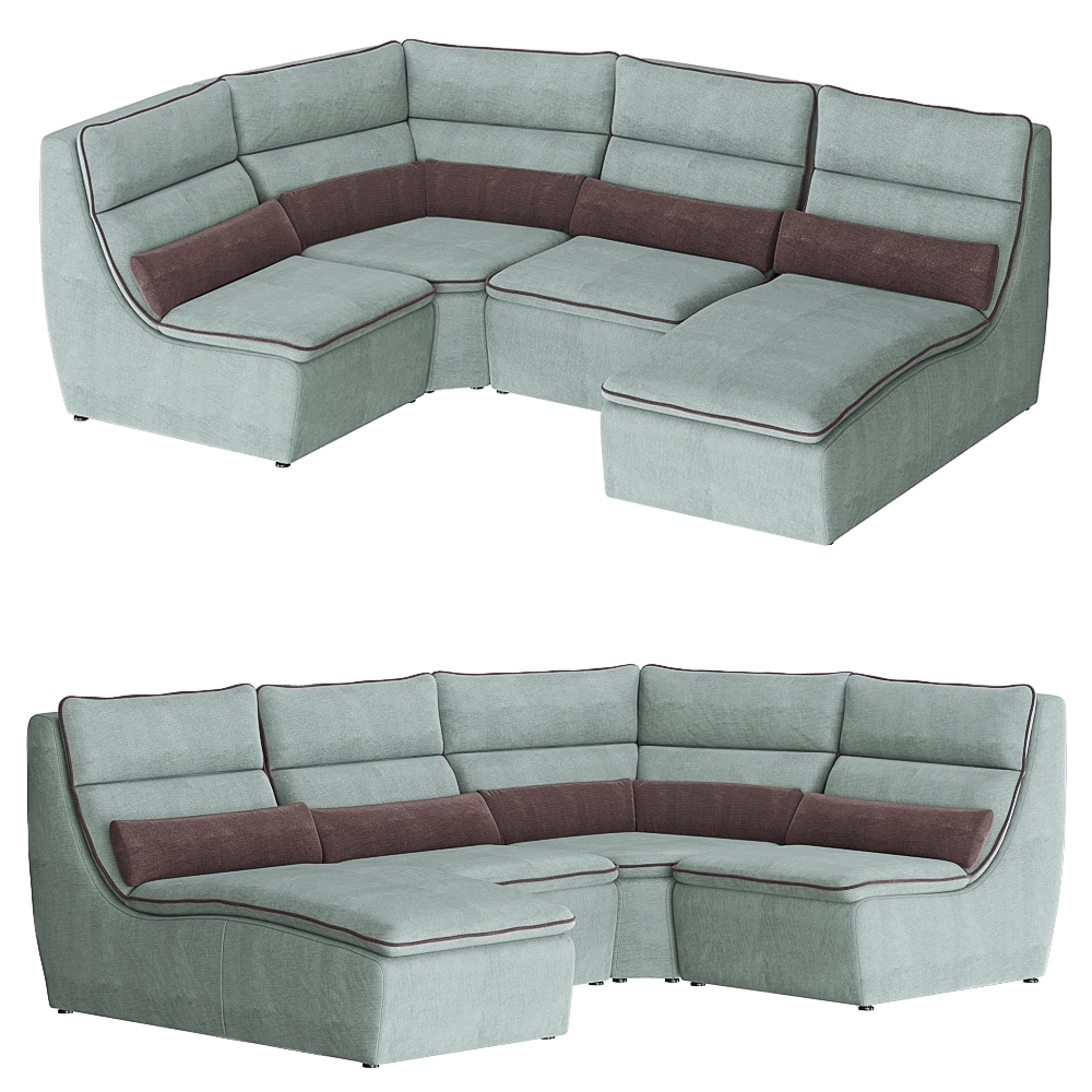 Saiwala - Sofa Rognan 3D Model