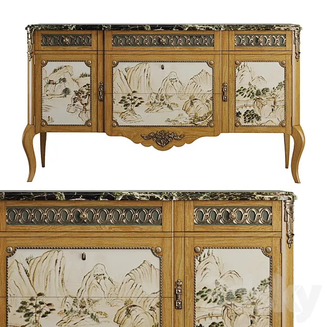 Salda Chest of Drawers art. 8694 3DModel