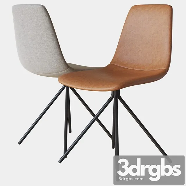 Salerno chair deep house 2 3D Model Free