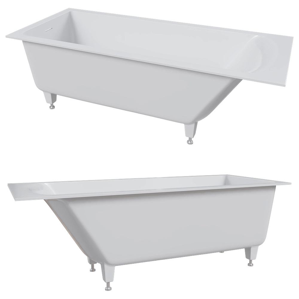 Salini - Bathtub CASCATA KIT 170x70 3D Model