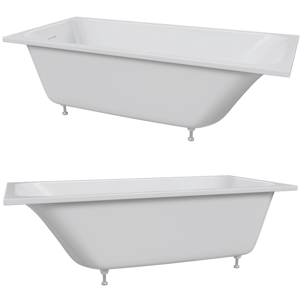Salini - Bathtub Orlanda 170x80 KIT 3D Model