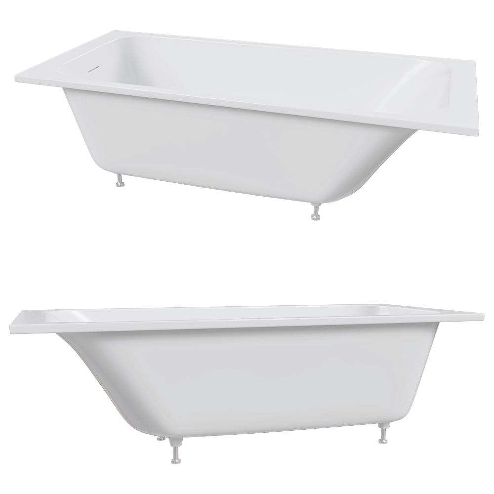 Salini - Bathtub Orlanda 180x80 KIT 3D Model