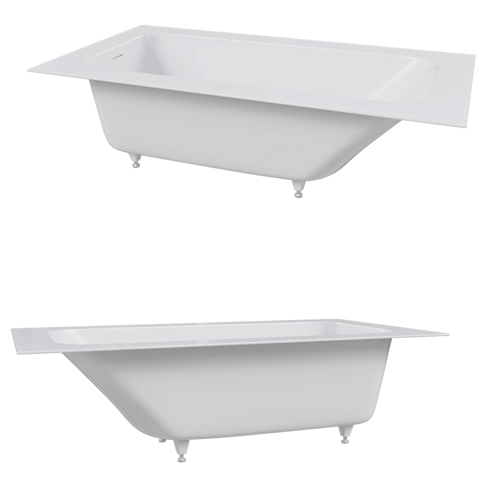 Salini - Bathtub Orlanda 190x100 KIT PLUS 3D Model