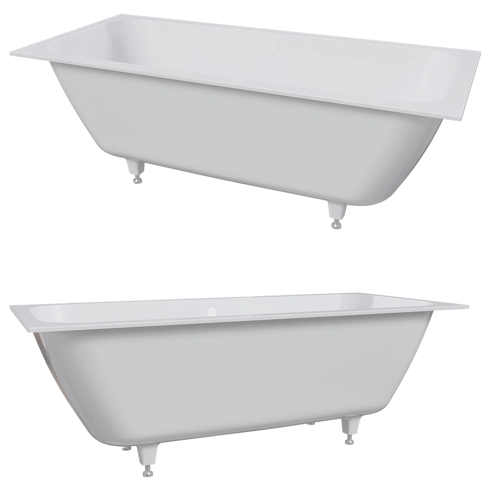 Salini - Bathtub Orlanda Axis 170x75 3D Model