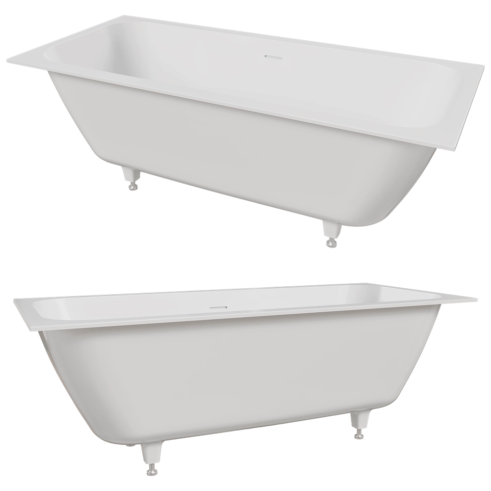Salini - Bathtub Orlanda Axis 170x75 KIT 3D Model