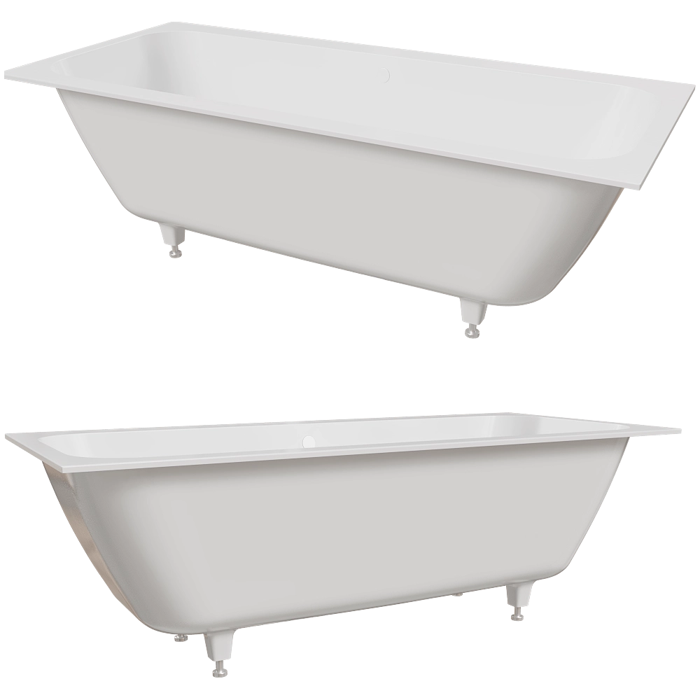 Salini - Bathtub Orlanda Axis 180x80 3D Model