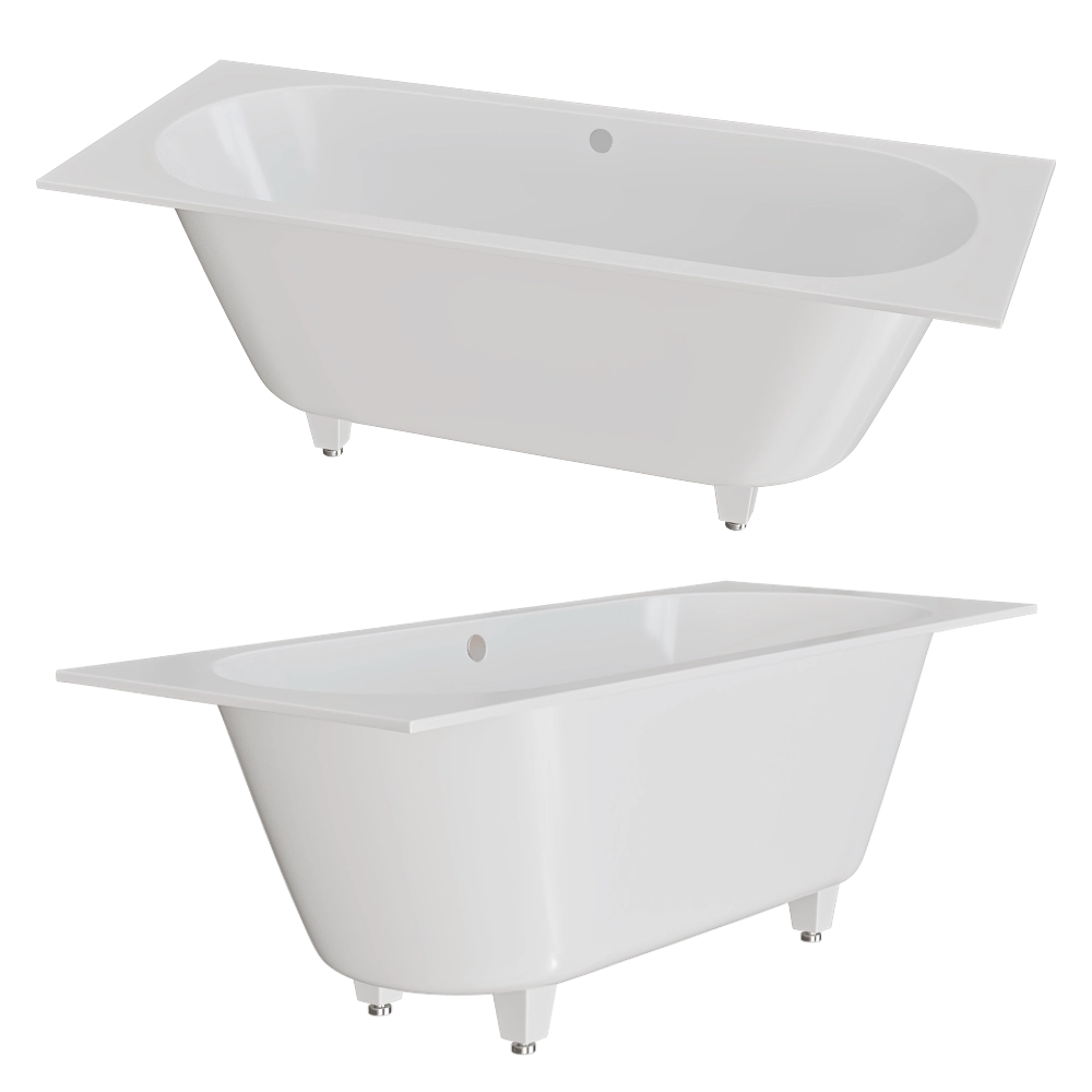 Salini - Bathtub Ornella Axis 180 cm 3D Model