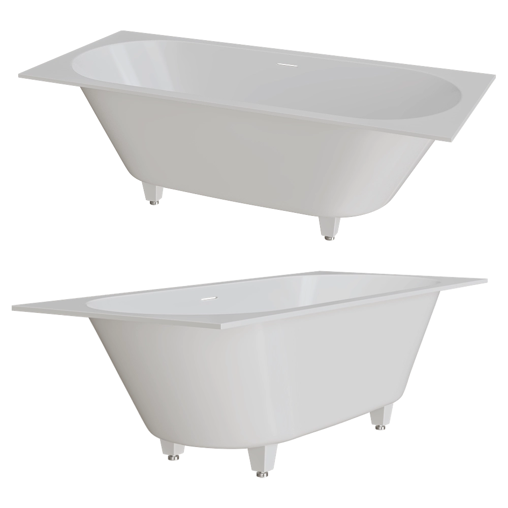 Salini - Bathtub Ornella Axis Kit 180x80 3D Model