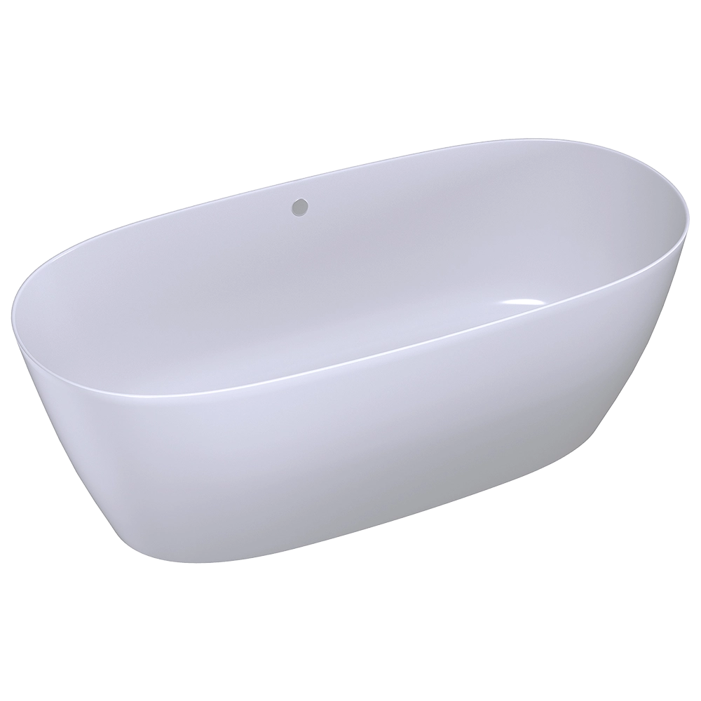 Salini - Bathtub Sofia lightwith overflow 3D Model