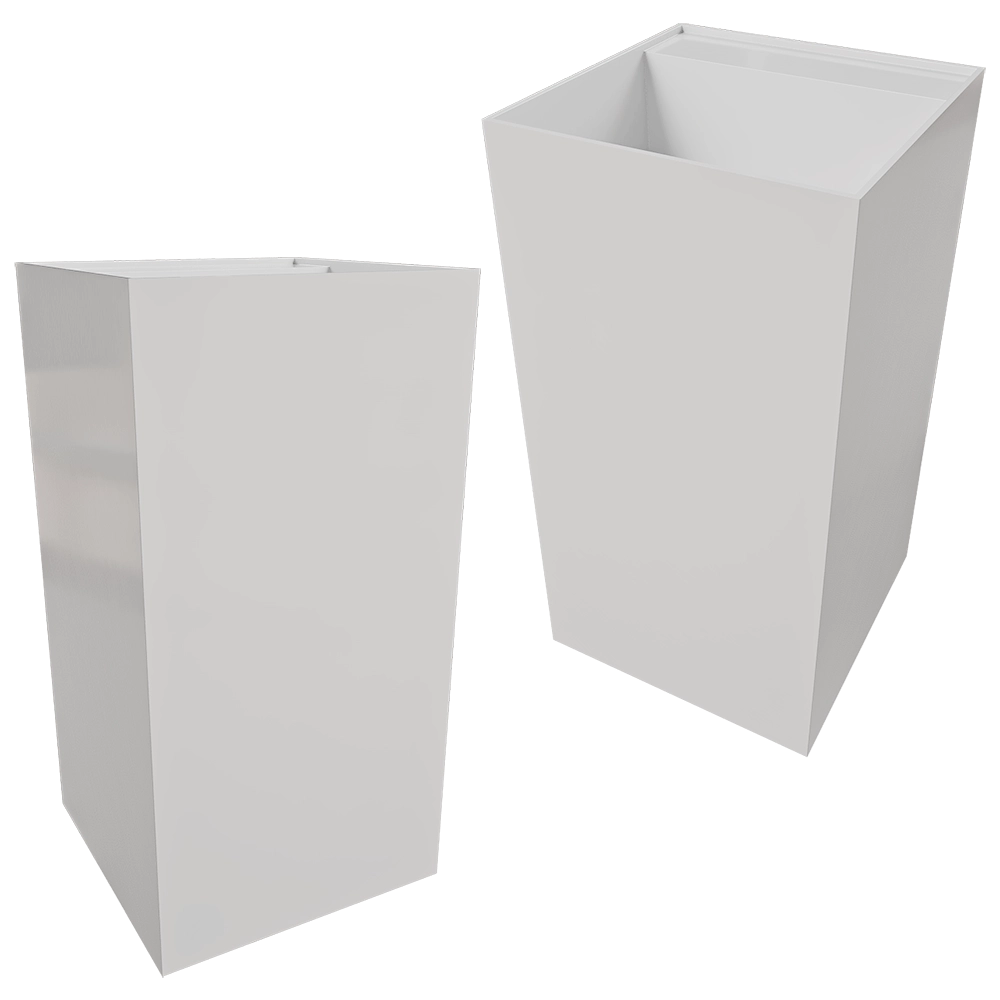 Salini - Floor standing sink ARMONIA SQUARE 02 3D Model