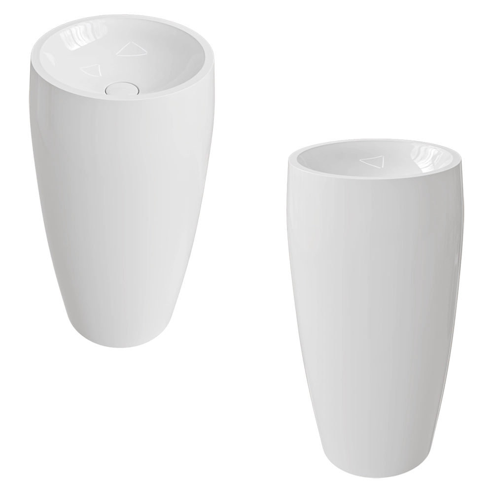 Salini - Floor washbasin Armonia 03 3D Model