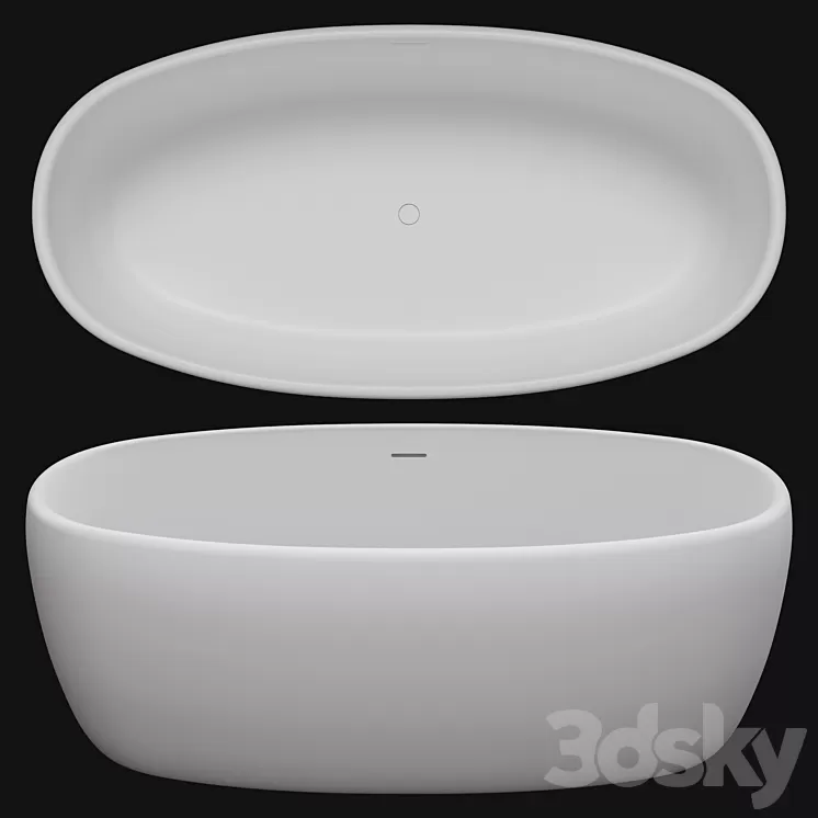 Salini LUCE bathtub 3D Model Free