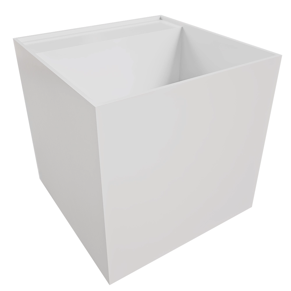 Salini - Surface-mounted sink ARMONIA SQUARE TOP 03 3D Model