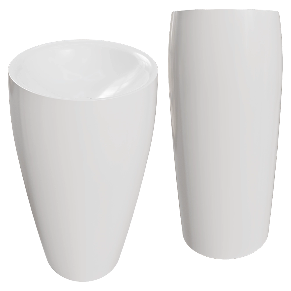 Salini - Washbasin Alda 03 3D Model