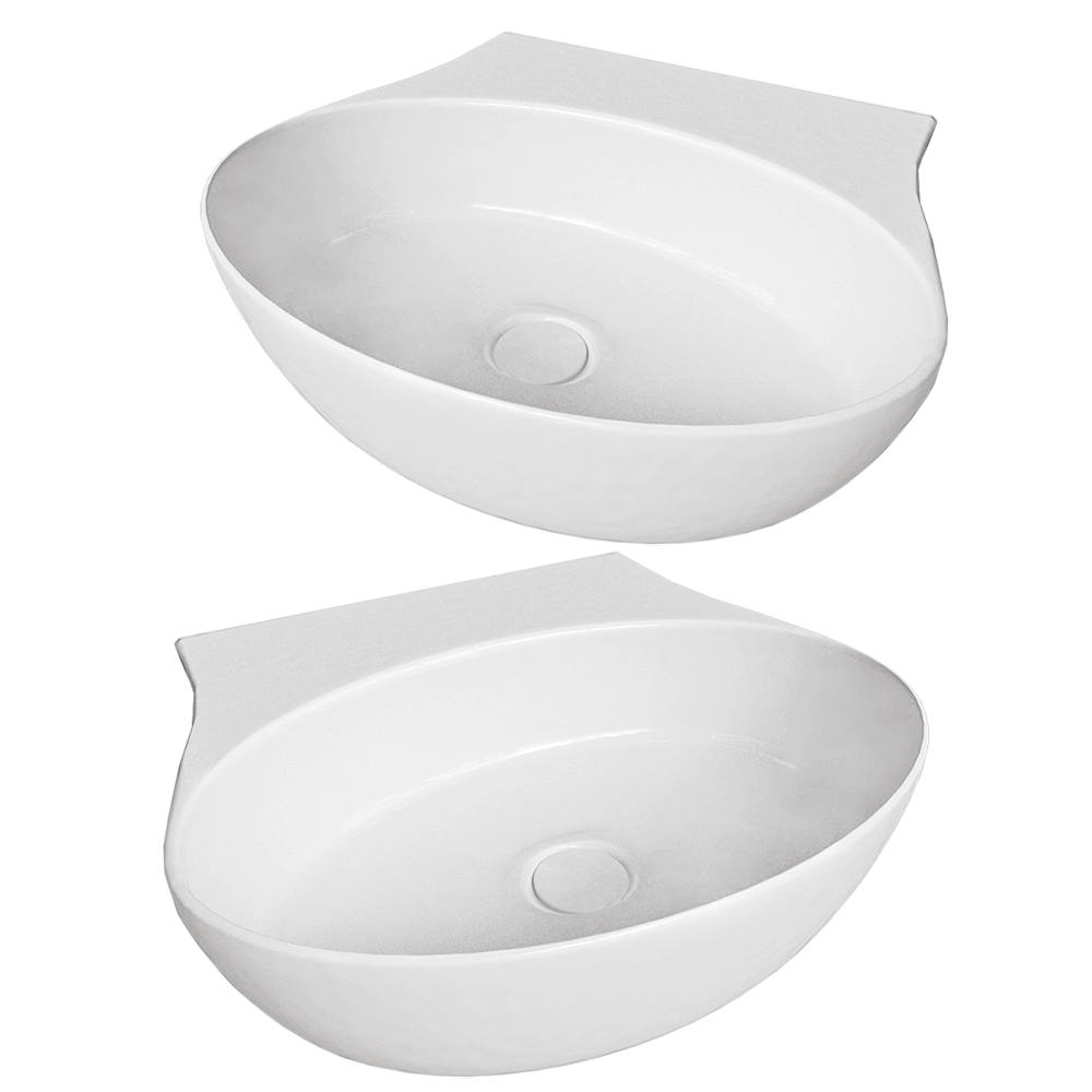 Salini - Washbasin Alda Wall 01 3D Model