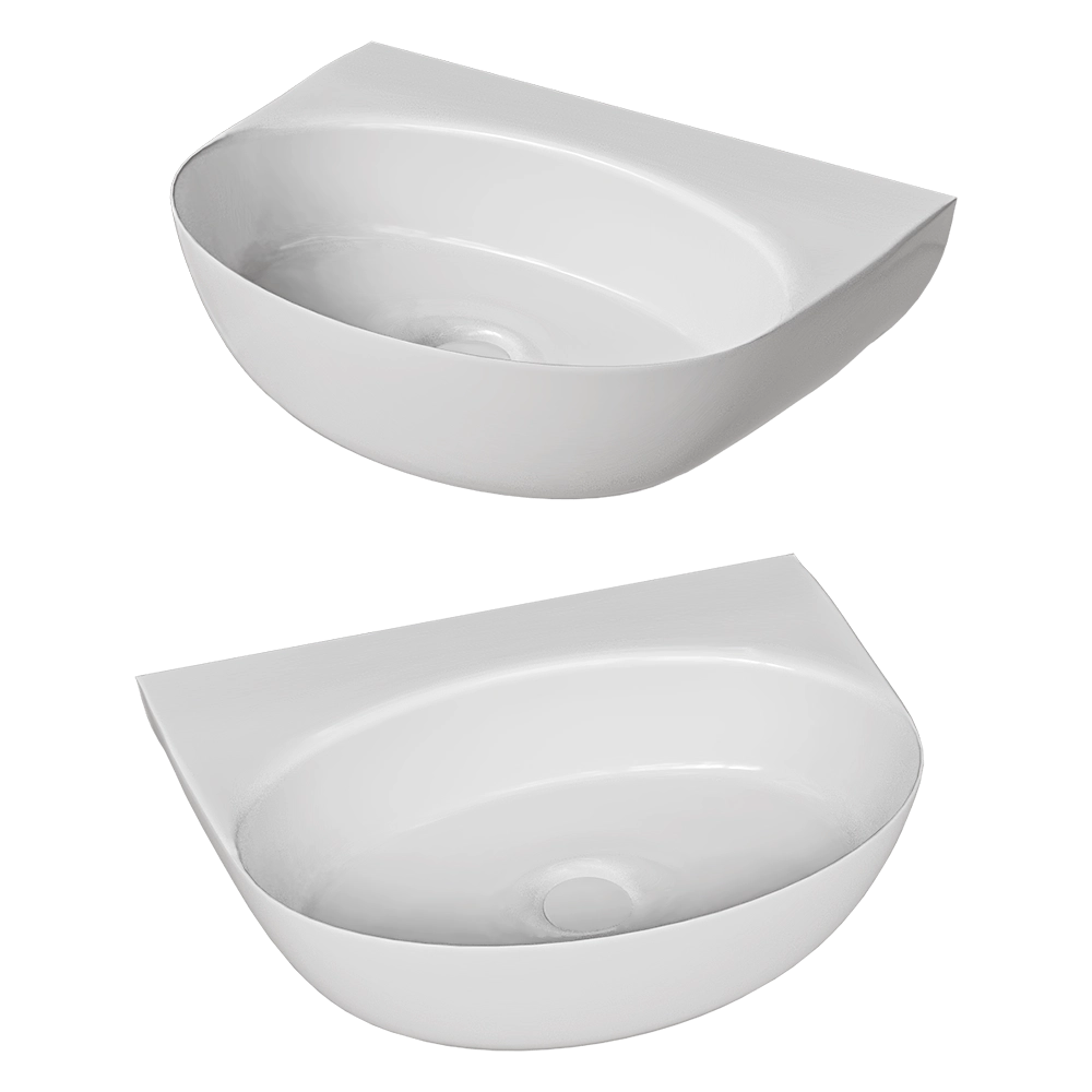 Salini - Washbasin Alda Wall 03 3D Model