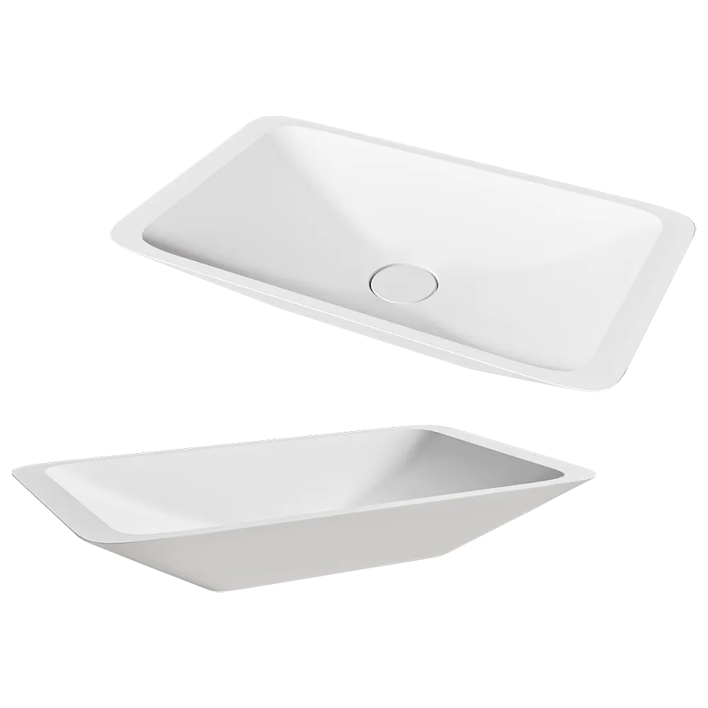 Salini - Washbasin Callista 03 3D Model