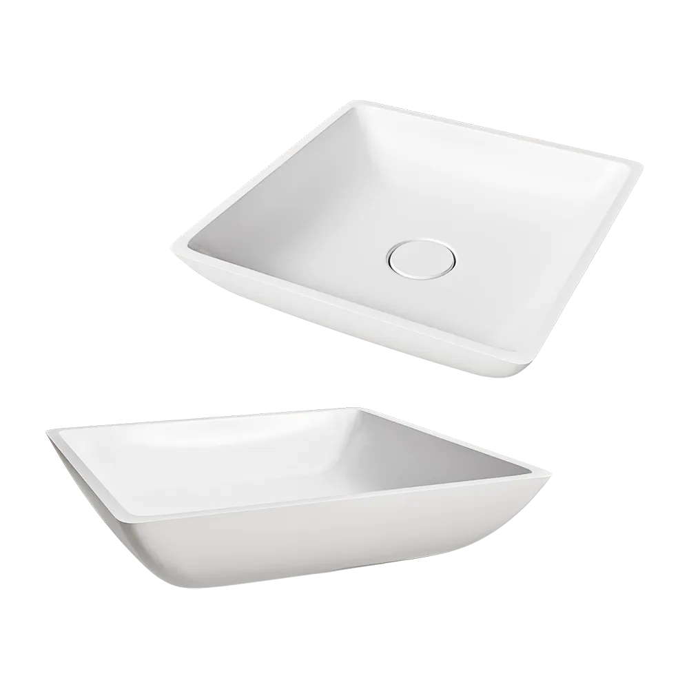 Salini - Washbasin Callista 04 3D Model