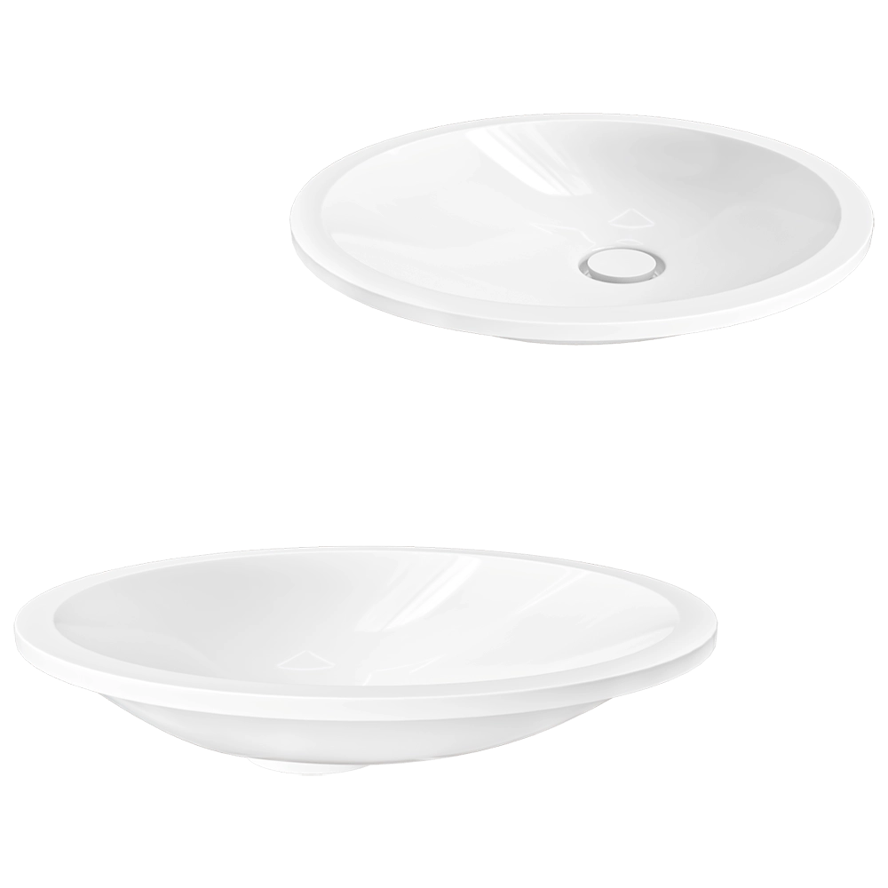 Salini - Washbasin Marea 08 3D Model