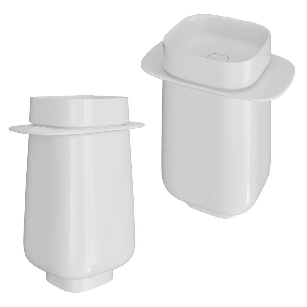 Salini - Washbasin Oriente Totem 3D Model