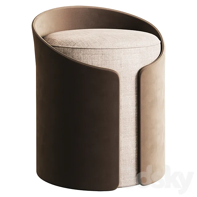 SALIRA pouf 3D Model