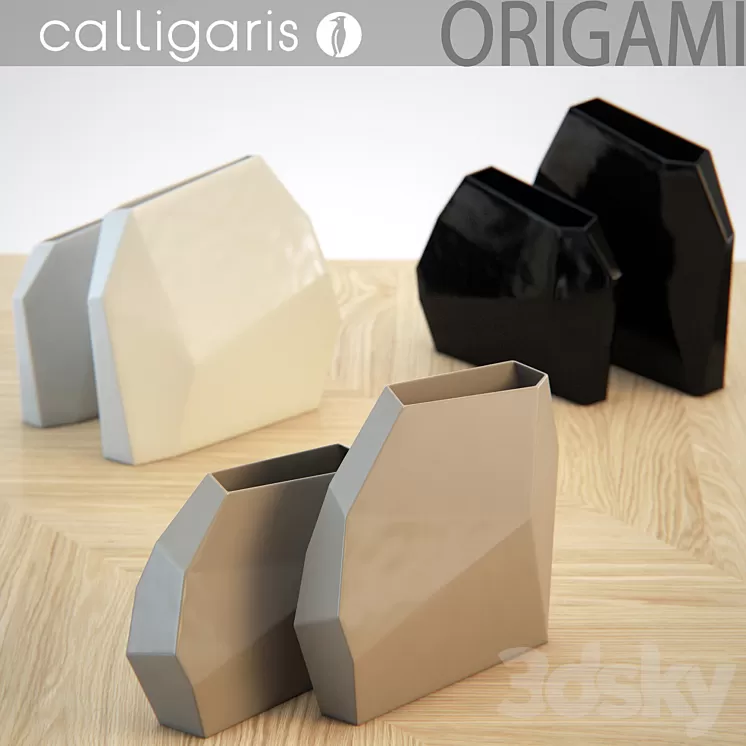 Salligaris Origami 3D Model