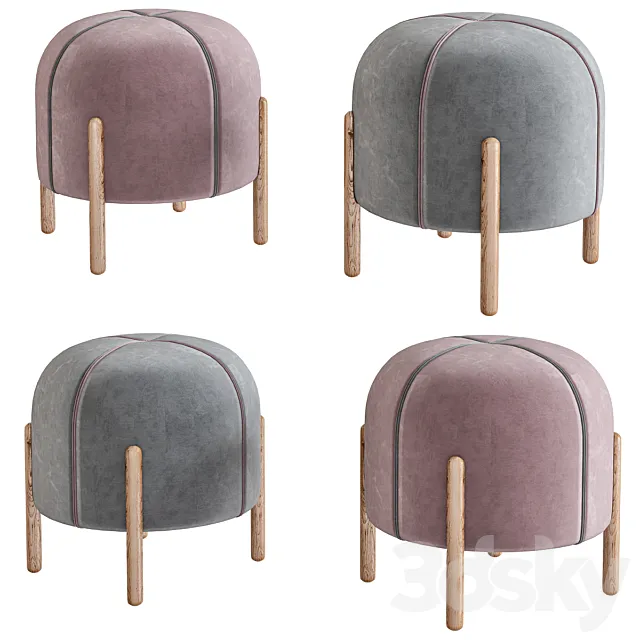 Sally stool 3D Model