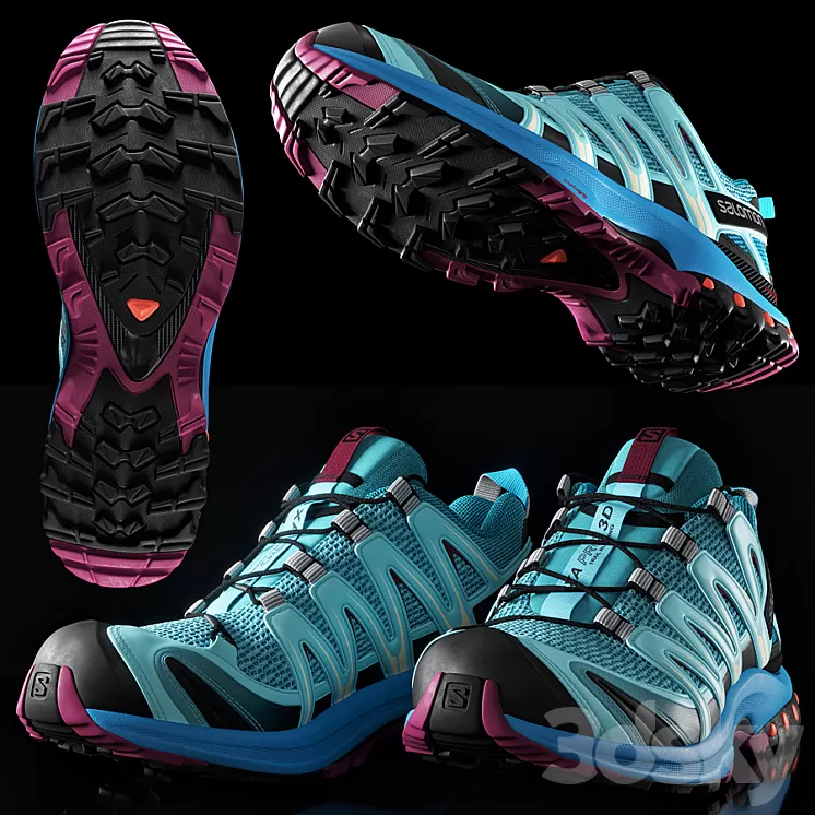 SALOMON Xa Pro 3D 3D Model