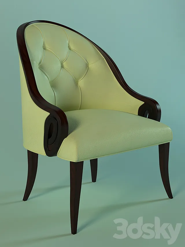 salon chair 60-0082 3D Model