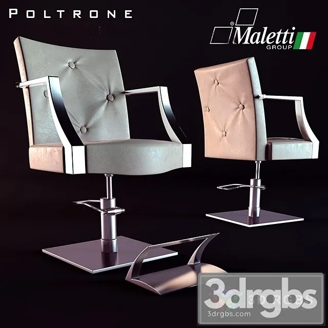 Salonlines Gabbiano Saloniki Styling Chair 3D Model Free