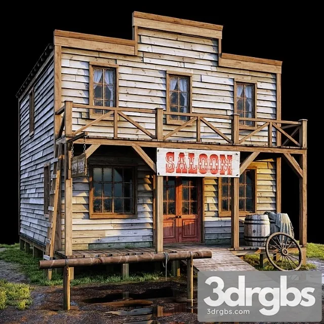 Saloon 3D Model Free