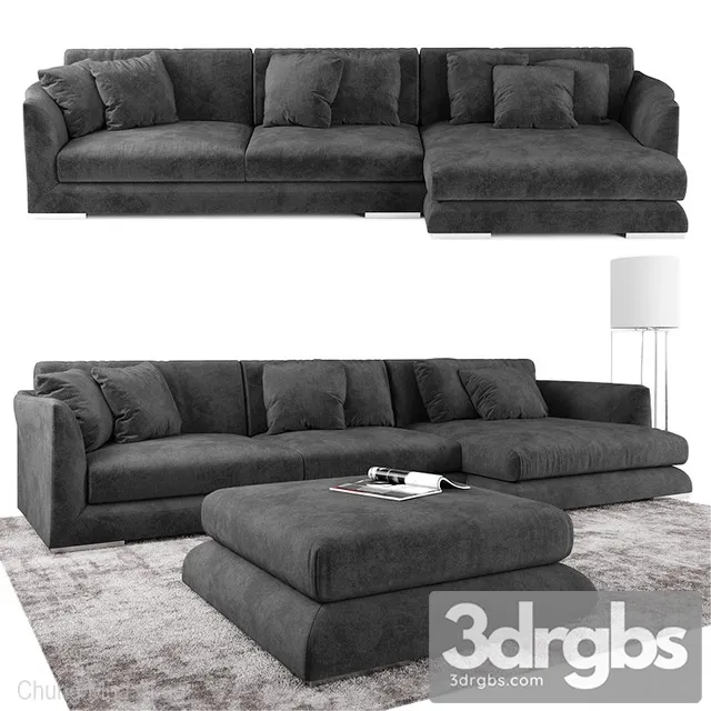Salotti Twils Sofa 3D Model Free