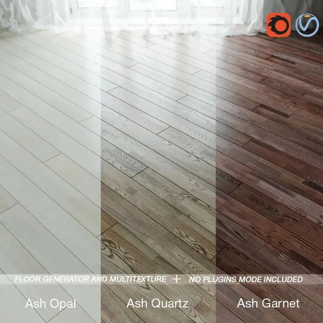 Salsa Premium Parquet Vol.1 3D Model