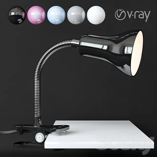 Salta Clip Desk Lamp Free Download