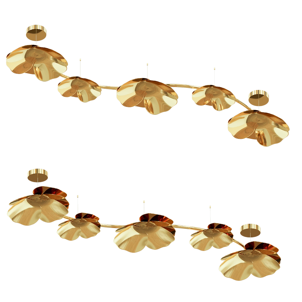 Salto de Gazela - Ceiling lamp Mirabell 3D Model