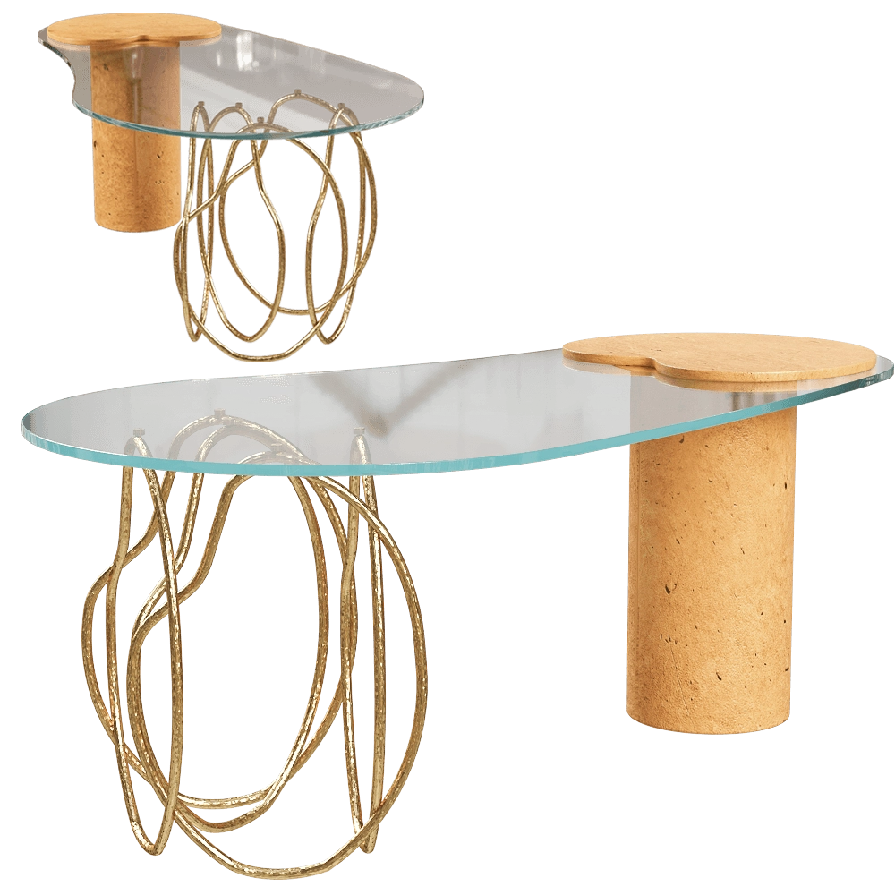 Salto de Gazela - Desk Cornerstone 3D Model