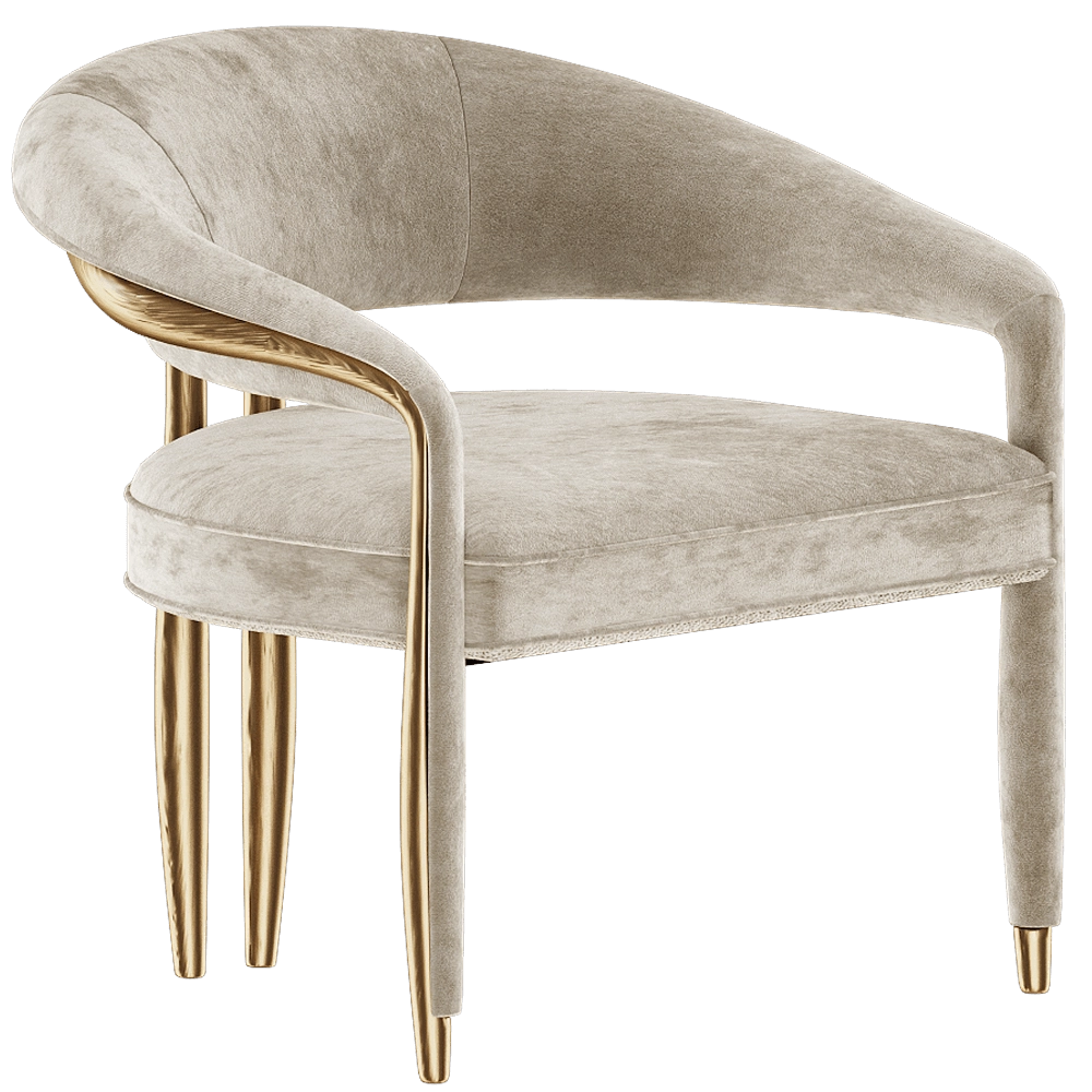 Salto de Gazela - Dining chair Metamorphosis 3D Model