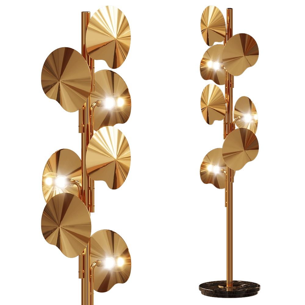 Salto de Gazela - Floor lamp Seeds 3D Model