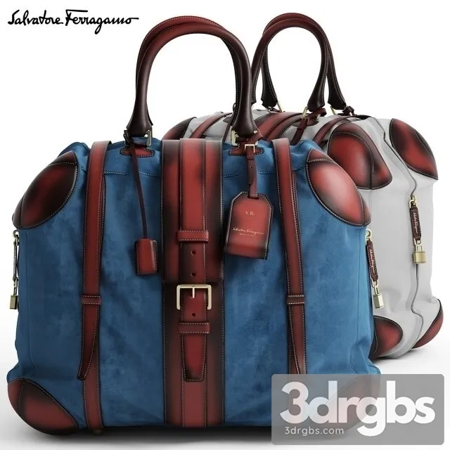 Salvatore Ferragamo Bag 3D Model Free