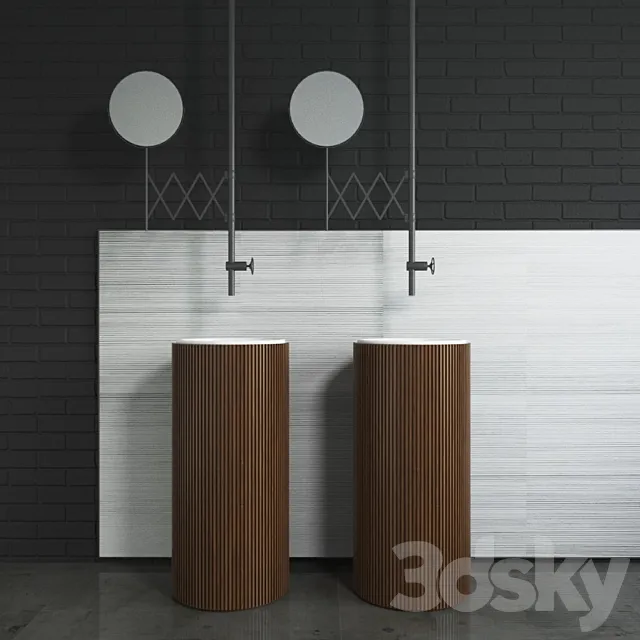 SALVATORI ADDA | Freestanding washbasin 3D Model