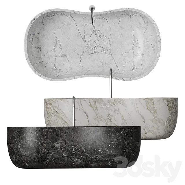 Salvatori ANIMA Bathtub 3D Model