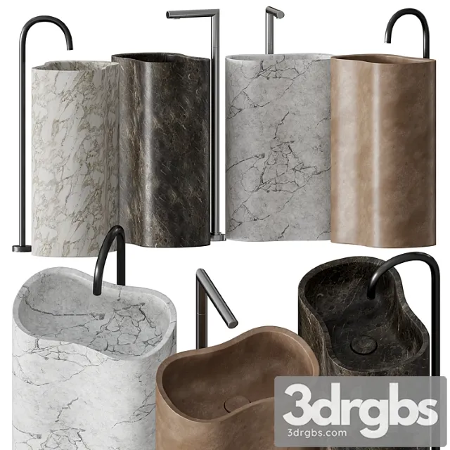 Salvatori Anima Washbasin 3D Model Free