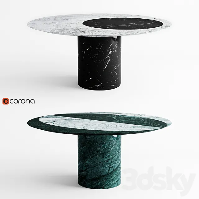 Salvatori Proiezioni Dining Table 3DModel