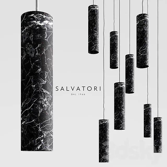 SALVATORI Silo Black 3DModel