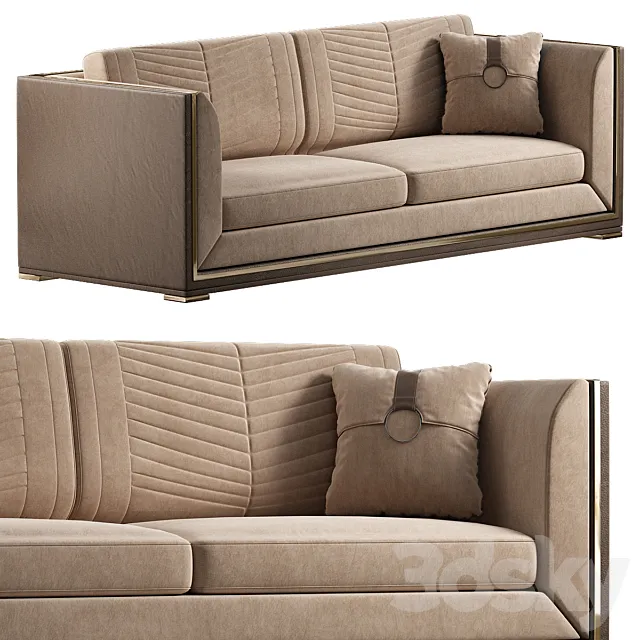 Salzbourg Sofa by Frato Interiors - FCI London 3DModel