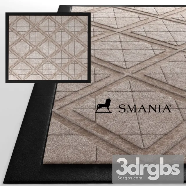 Samania Neoclassic Carpets 3D Model Free