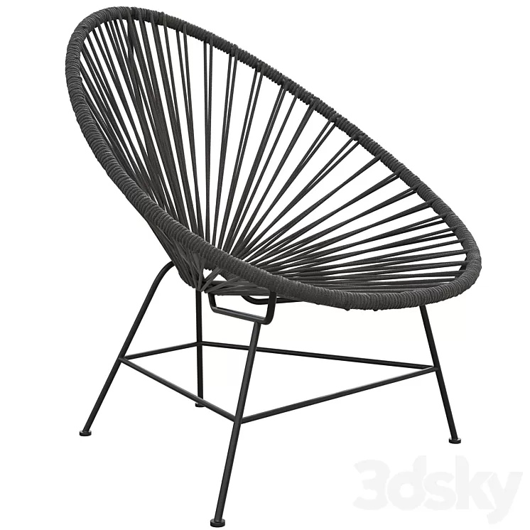 Samantha Armchair 3D Model Free Download