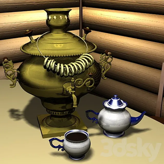 Samovar 3D Model